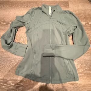Lululemon define jacket luon, size 8, tidewater teal